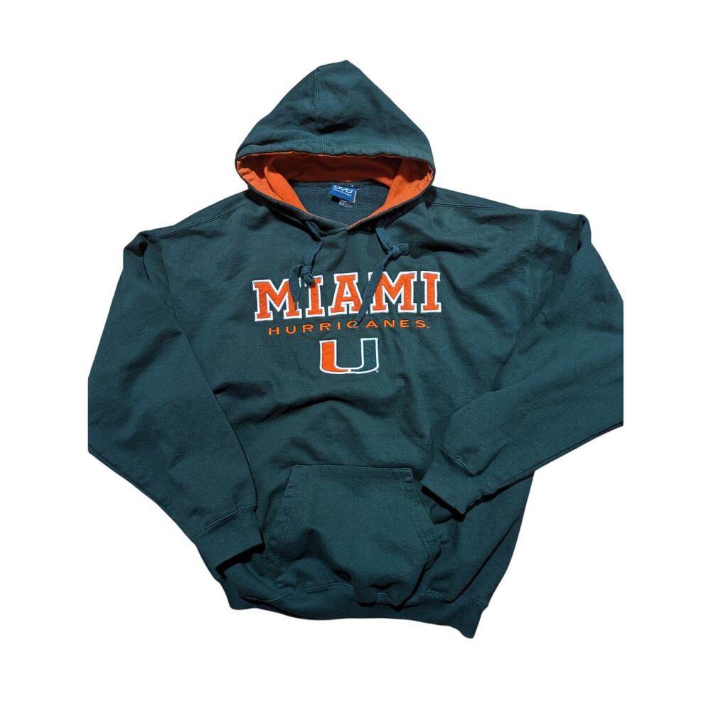 Vintage Y2K Miami Hurricanes NFL Hoodie
